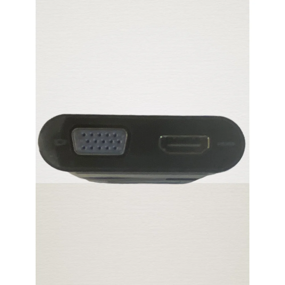 Dell DA200 USB-C to HDMI/VGA/Ethernet/USB 3.0 Adapter - Black (470-ABRY)